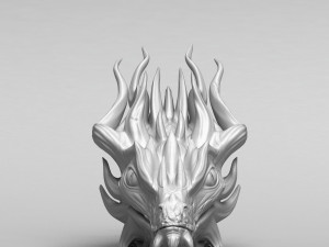 dragon head 3d print model 3D 打印模型
