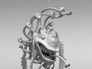 funny coronavirus monster 3d print model 3D Print Model