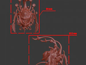 funny coronavirus monster 3d print model 3D Print Model