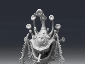 funny coronavirus monster 3d print model 3D Print Model