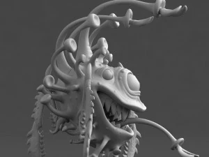 funny coronavirus monster 3d print model 3D Print Model