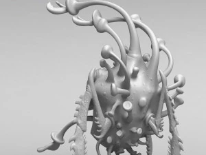 funny coronavirus monster 3d print model 3D Print Model