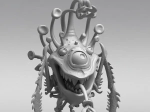 funny coronavirus monster 3d print model 3D Print Model