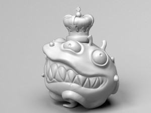 oronavirus monster 3d print model Model Cetak 3D