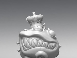 oronavirus monster 3d print model Model Cetak 3D
