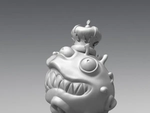oronavirus monster 3d print model 3D Print Model