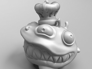 oronavirus monster 3d print model Model Cetak 3D