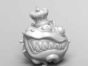 oronavirus monster 3d print model Model Cetak 3D