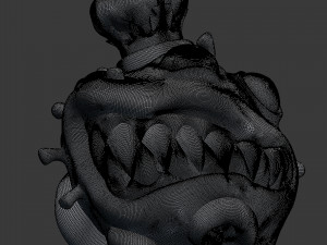 oronavirus monster 3d print model Model Cetak 3D