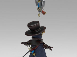 little plague doctor 3Dモデル
