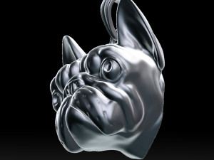 french bulldog pendant for 3d printer Modelo de Impressão 3D