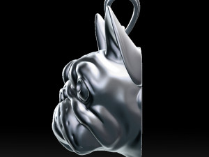french bulldog pendant for 3d printer Modelo de Impressão 3D