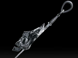 wolf head with human skull pendant 3D Print Model