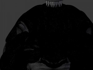 hercules scull pendant 3d print model 3D प्रिंट मॉडल