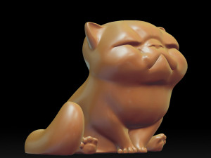 cute kitten stl 3d print model 3D Print Model