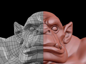 orc base mesh 3D Model