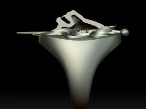 wolf and dagger ring Modelo de Impressão 3D