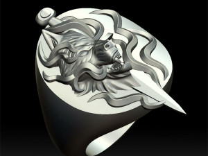 brutal rings 3d print model 3D Принт Модель