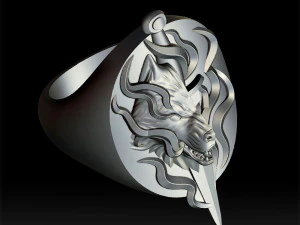 brutal rings 3d print model 3D Print Model