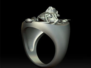 brutal rings 3d print model 3D Print Model