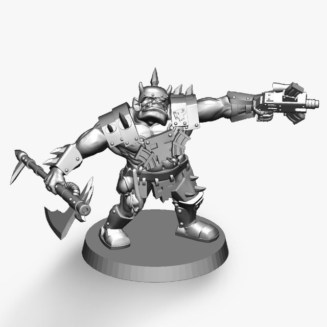 orc soldier 3d print model 3D-printmodel .c4d .max .obj .3ds .fbx .stl .blend 