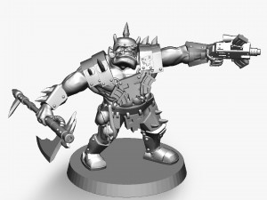 orc soldier 3d print model 3D-printmodel