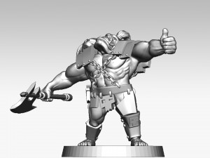orc soldier 3d print model 3D-printmodel
