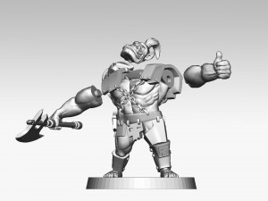 orc soldier 3d print model 3D-printmodel