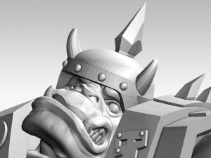 orc soldier 3d print model 3D-printmodel