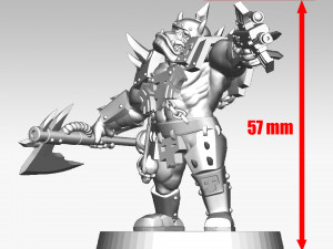 orc soldier 3d print model 3D-printmodel