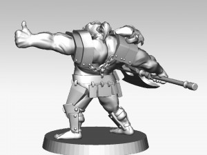 orc soldier 3d print model 3D-printmodel
