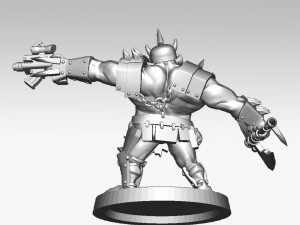 orc soldier 3d print model 3D-printmodel