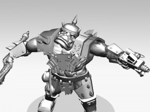 orc soldier 3d print model 3D-printmodel
