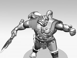 orc soldier 3d print model 3D-printmodel