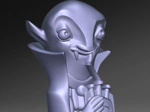 Vampiro engra&ccedil;ado com sangue doado Modelo de Impressão 3D