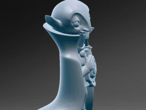 Vampiro engra&ccedil;ado com sangue doado Modelo de Impressão 3D