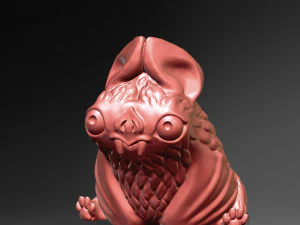 3D printed funny vampire bat 3D Print Model