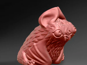 3D printed funny vampire bat 3D Print Model