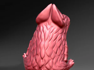 3D printed funny vampire bat 3D Print Model