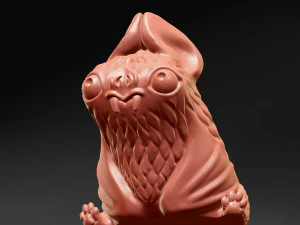 3D printed funny vampire bat 3D Print Model