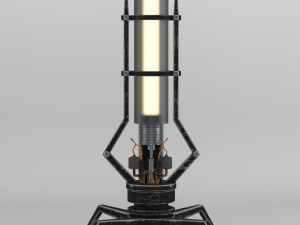 old metal decorative lamp 3D 模型