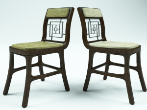 persian chair Modelo 3D