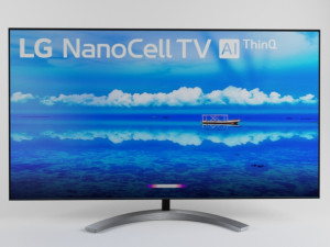 lg nano cell tv 8k Model 3D