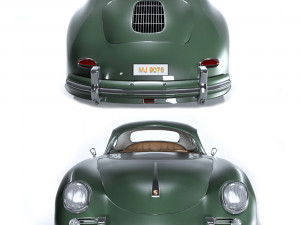 porsche 356 a 3D Model