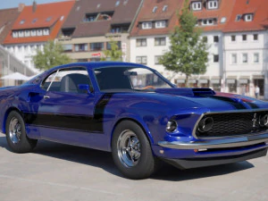 porsche 356 bir 3D Model