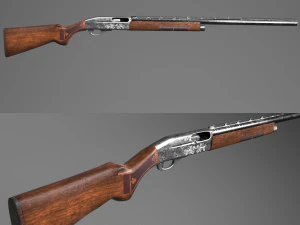 remington 1100 3D Model