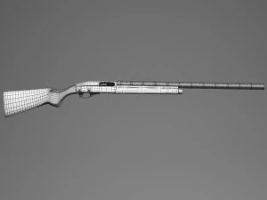 remington 1100 3D Model