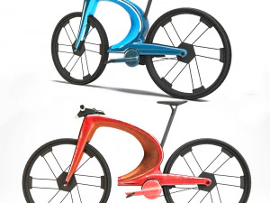 scifi bicycle 3D Model