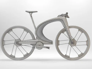scifi bicycle 3D Model