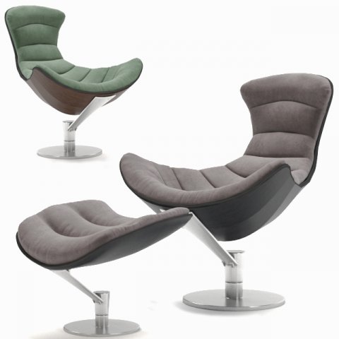 lobester chair 3D Модель .c4d .max .obj .3ds .fbx .stl .blend 